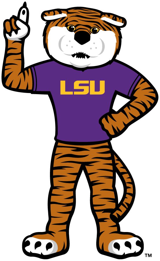 LSU Tigers 2013-Pres Mascot Logo diy iron on heat transfer